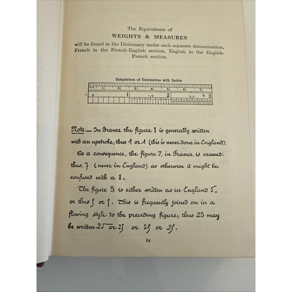 New‎ Handy Dictionaries French-English And English-French Dictionary 1944 USA